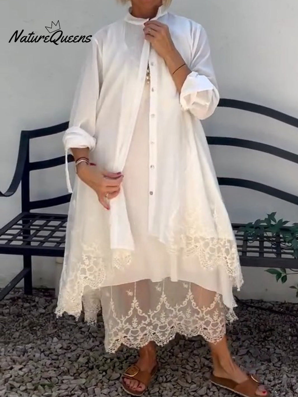 📦📦LAST DAY SAVE 49% ⏰Women's Lace Dress Suit（Dress and Cardigan）