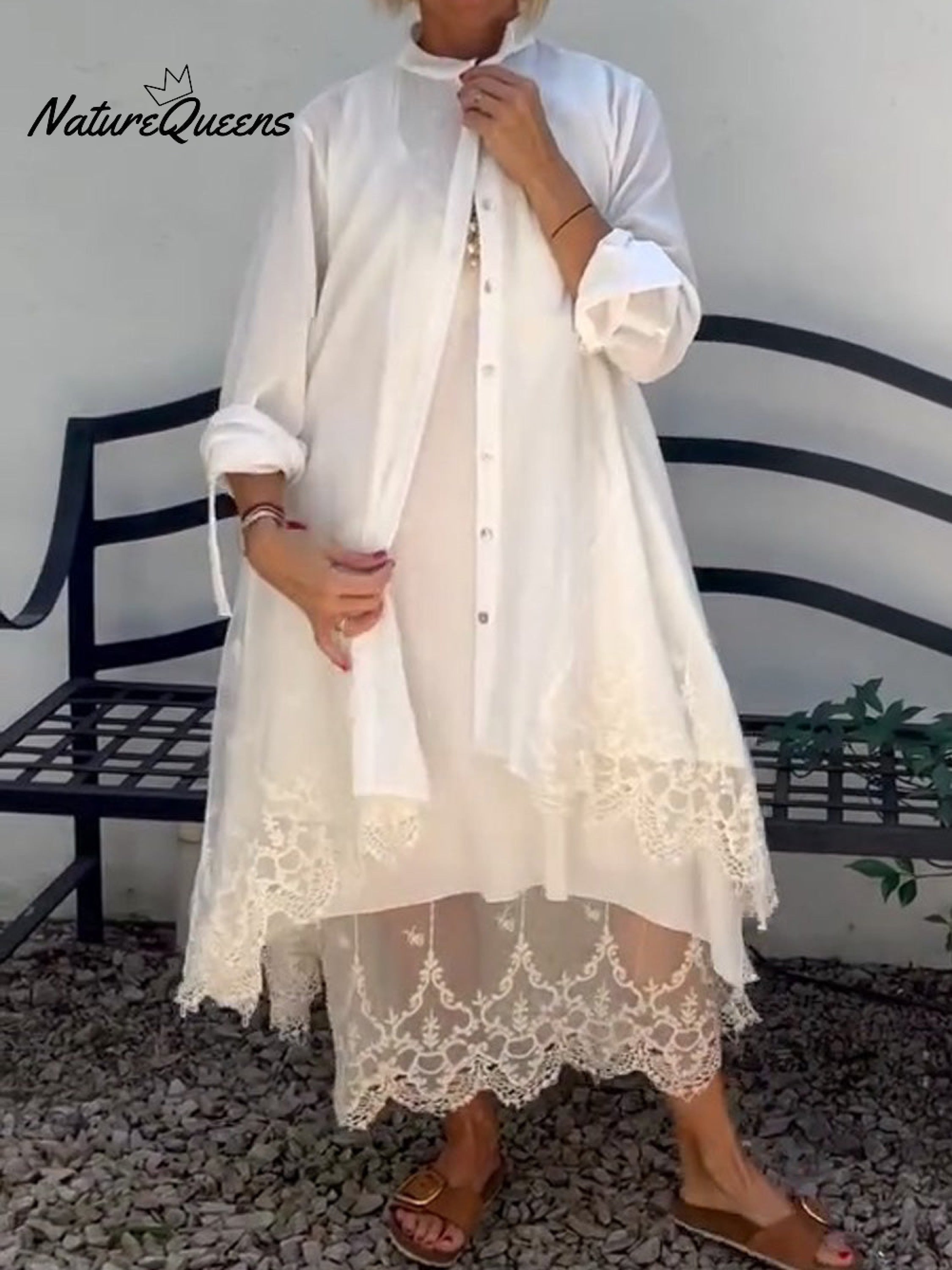 📦📦LAST DAY SAVE 49% ⏰Women's Lace Dress Suit（Dress and Cardigan）