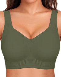 📦📦LAST DAY SAVE 49% ⏰Comfortable Wireless Full Coverage Jelly Smoothing Bra
