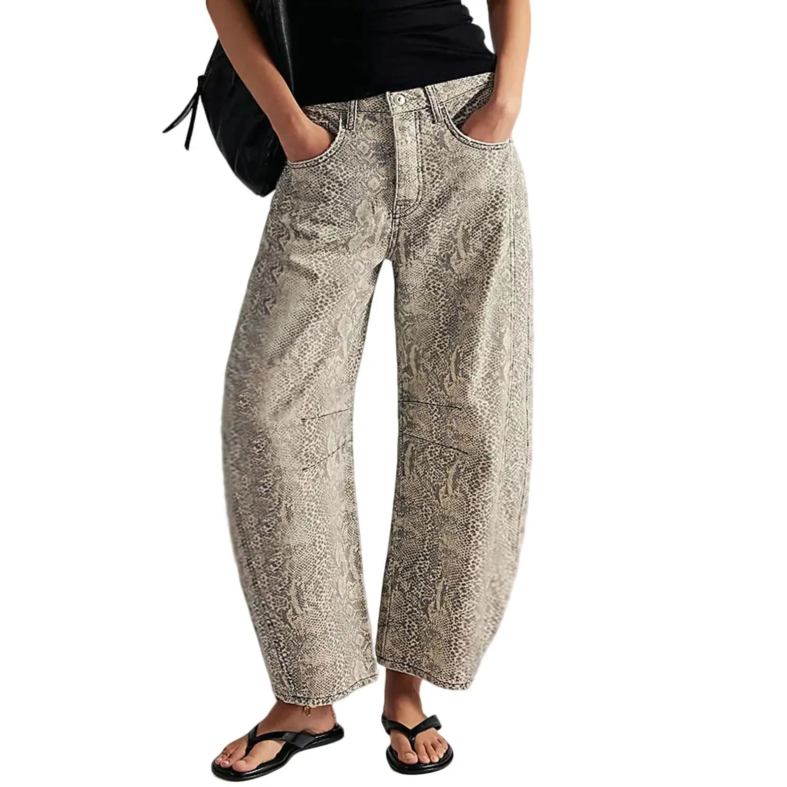 💖💖 Y2k Pink Floral Wide Leg Jeans