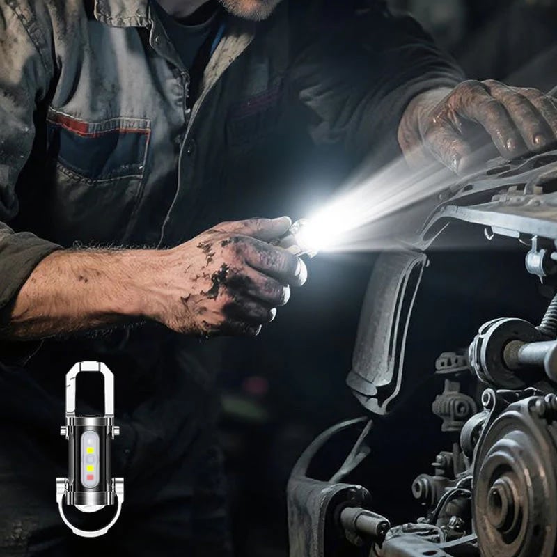 ✨✨Portable Rechargeable Bright Keychain Flashlight