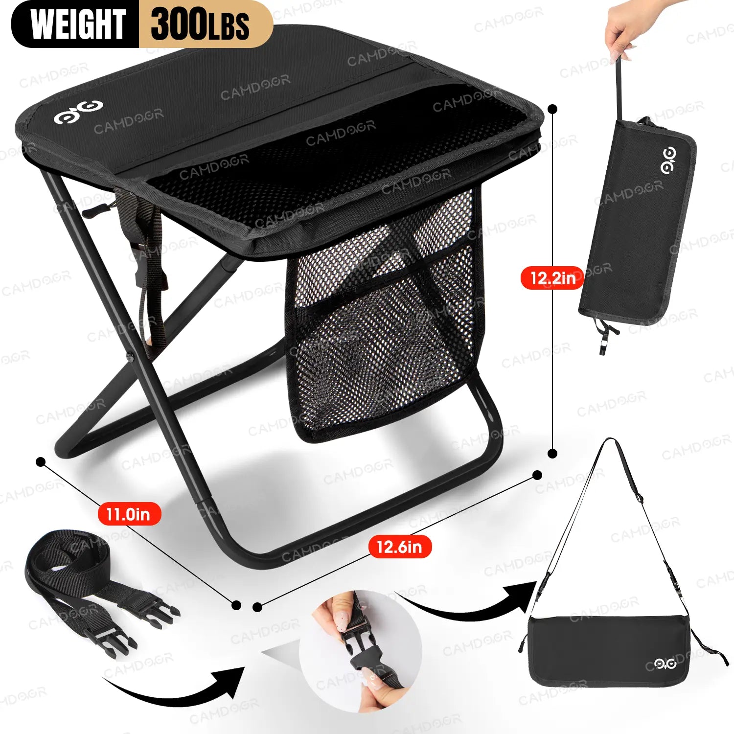 ⛺ 400lb Load Outdoor Folding Chair  🛍️
