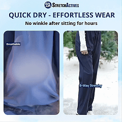 📦📦StretchActive - NEW YEAR'S SALE 70% OFF - Women's Ultra Soft Stretch Perfect Drape Casual Pants