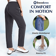 📦📦StretchActive - NEW YEAR'S SALE 70% OFF - Women's Ultra Soft Stretch Perfect Drape Casual Pants