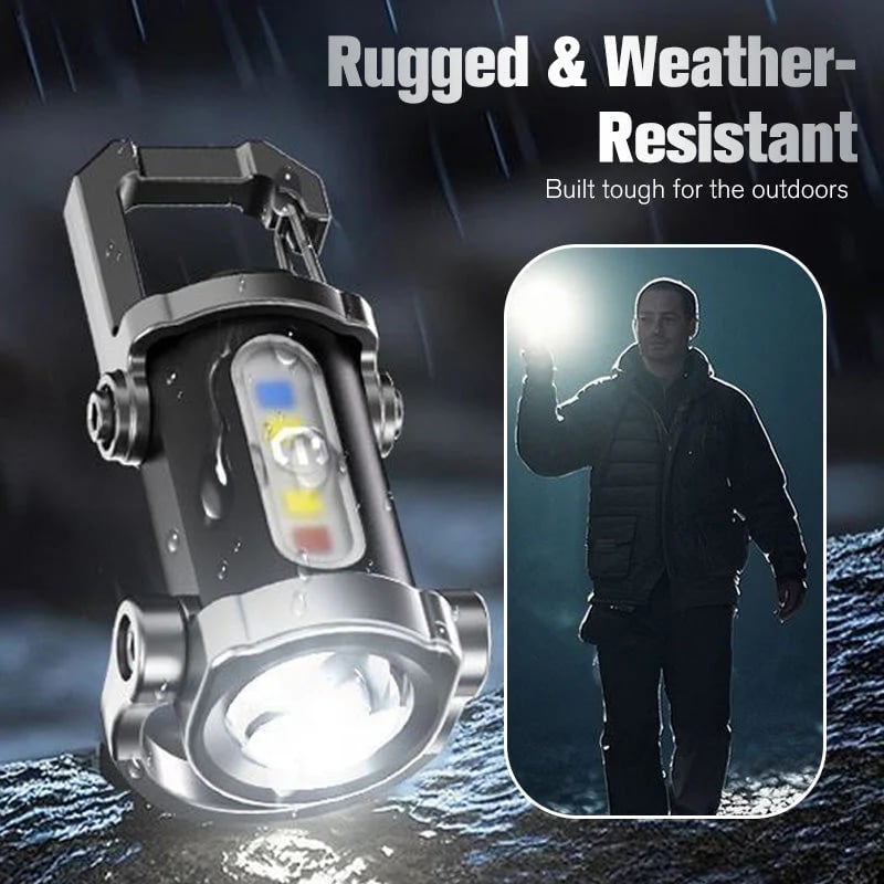 ✨✨Portable Rechargeable Bright Keychain Flashlight