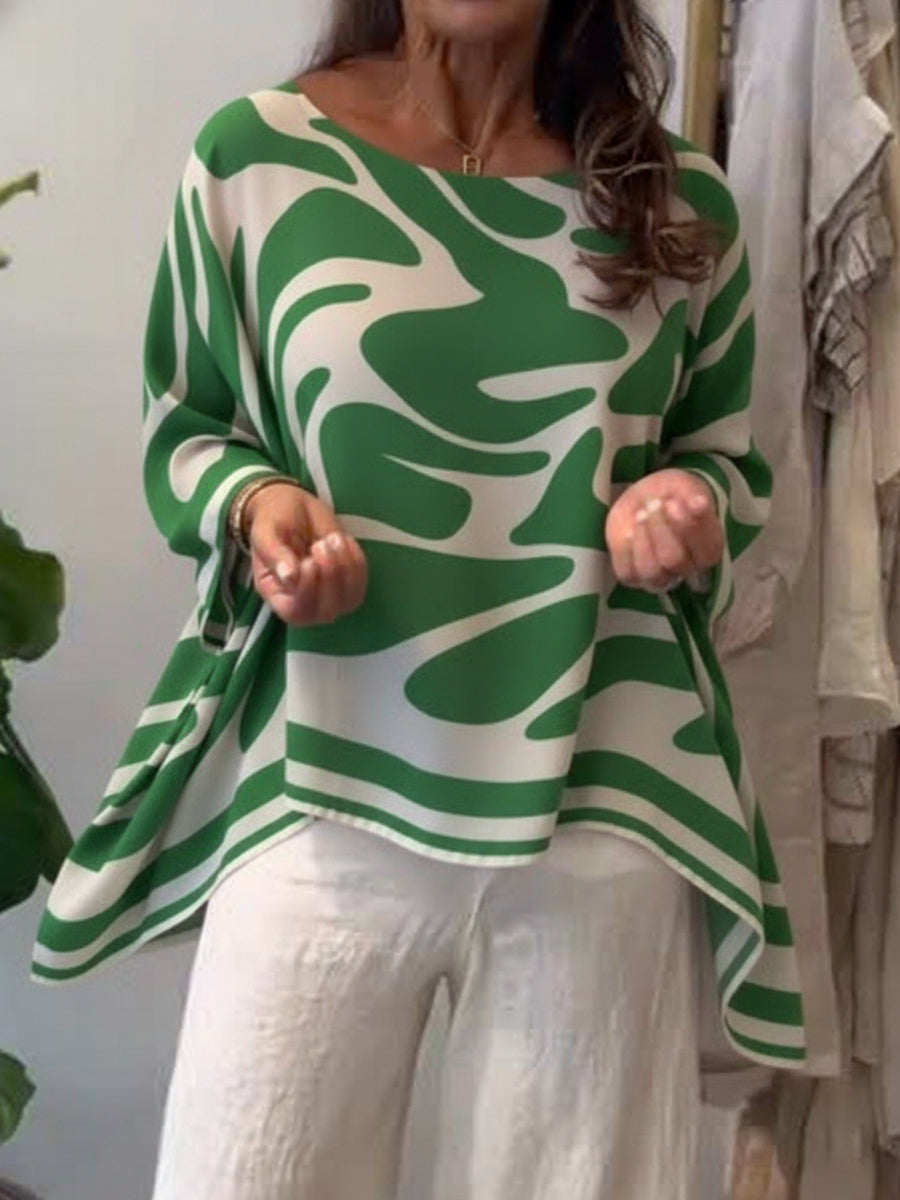 📦📦LAST DAY SAVE 49% ⏰Loose-fitting Casual Printed Chiffon Top