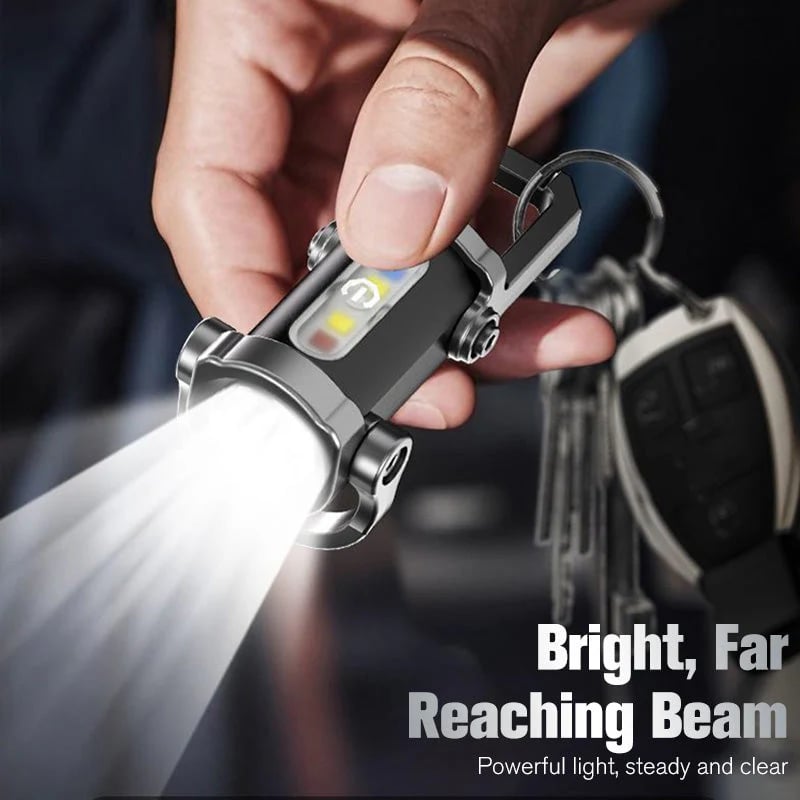 ✨✨Portable Rechargeable Bright Keychain Flashlight