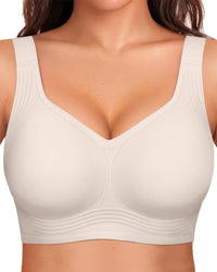 📦📦LAST DAY SAVE 49% ⏰Comfortable Wireless Full Coverage Jelly Smoothing Bra