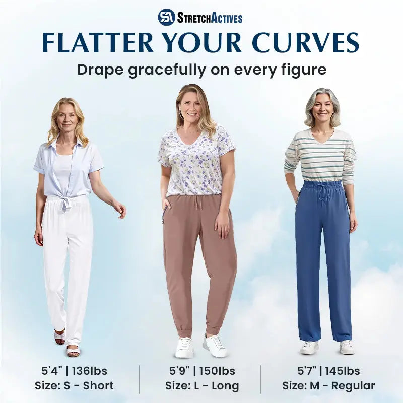 📦📦StretchActive - NEW YEAR'S SALE 70% OFF - Women's Ultra Soft Stretch Perfect Drape Casual Pants