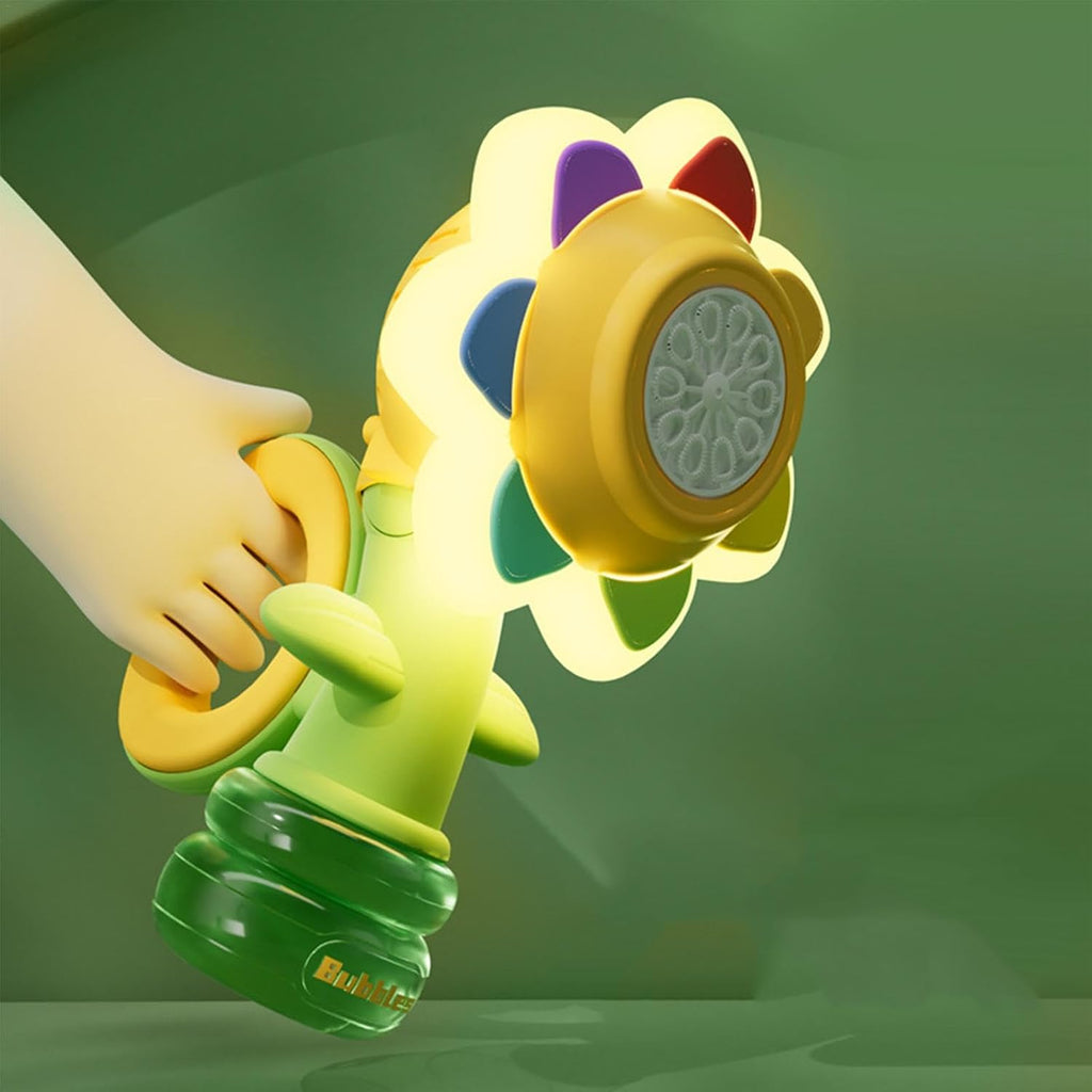 Portable Sunflower Bubble Toy ⚡🌻