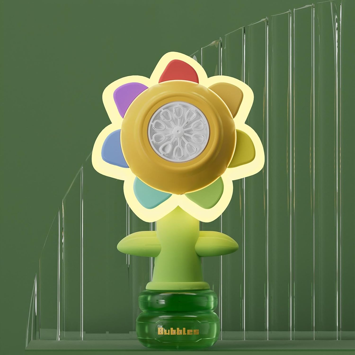 Portable Sunflower Bubble Toy ⚡🌻