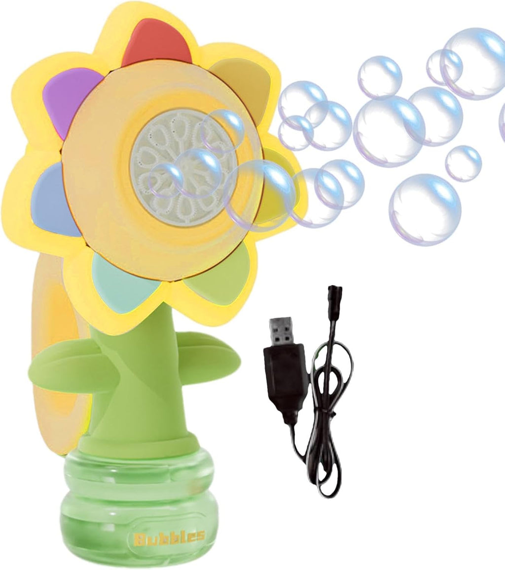 Portable Sunflower Bubble Toy ⚡🌻