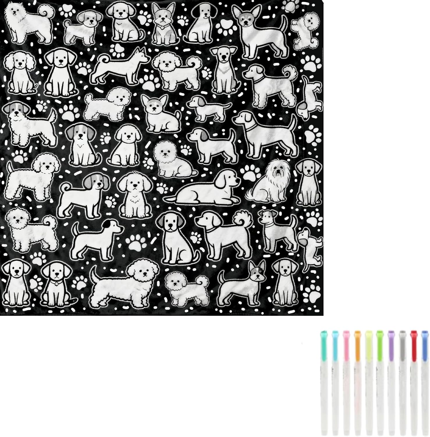 📦📦LAST DAY SAVE 49% 🧠The Attention Rebuilder-DIY Coloring Blanket