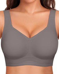 📦📦LAST DAY SAVE 49% ⏰Comfortable Wireless Full Coverage Jelly Smoothing Bra