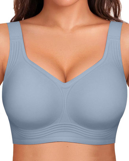 📦📦LAST DAY SAVE 49% ⏰Comfortable Wireless Full Coverage Jelly Smoothing Bra