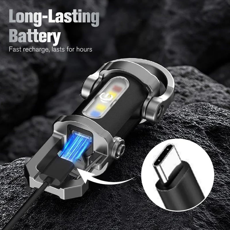 ✨✨Portable Rechargeable Bright Keychain Flashlight