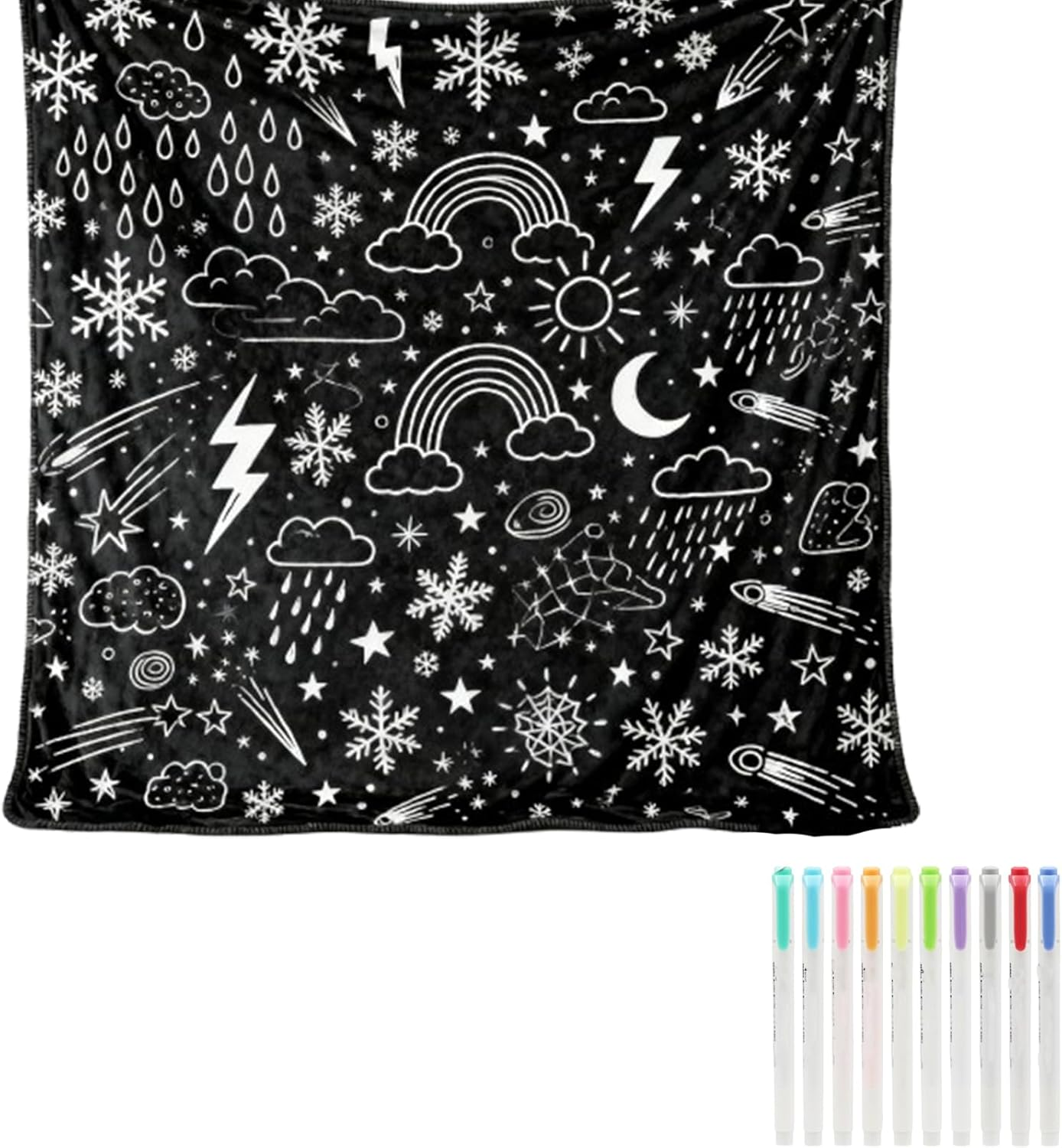 📦📦LAST DAY SAVE 49% 🧠The Attention Rebuilder-DIY Coloring Blanket
