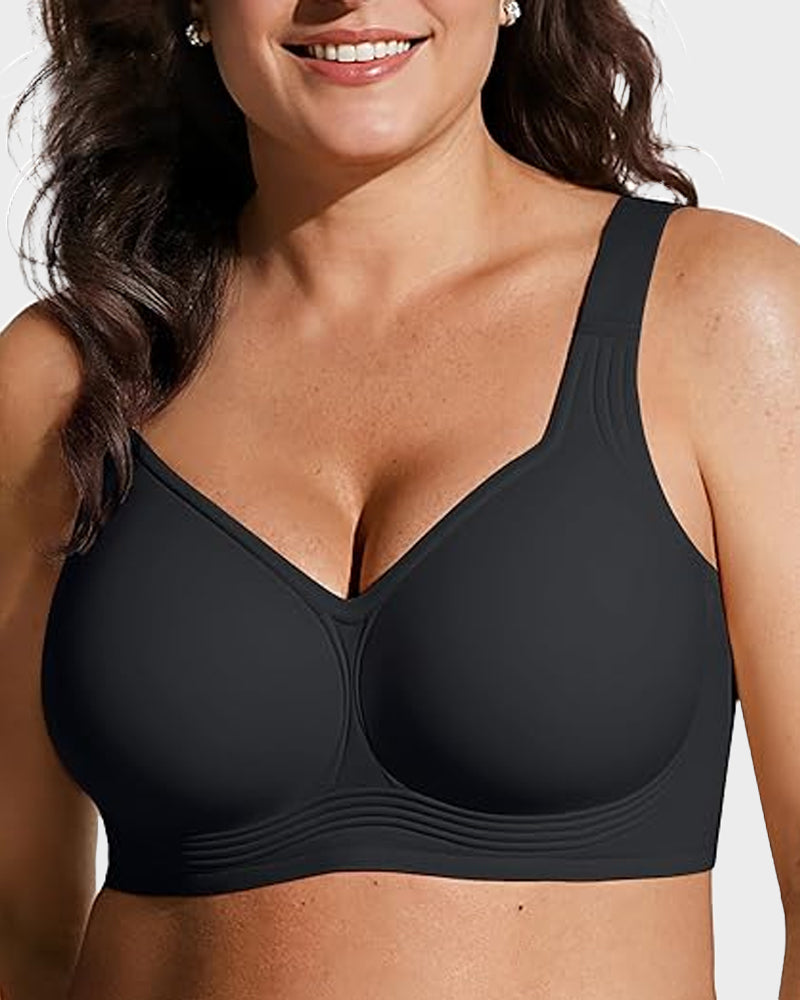 📦📦LAST DAY SAVE 49% ⏰Comfortable Wireless Full Coverage Jelly Smoothing Bra