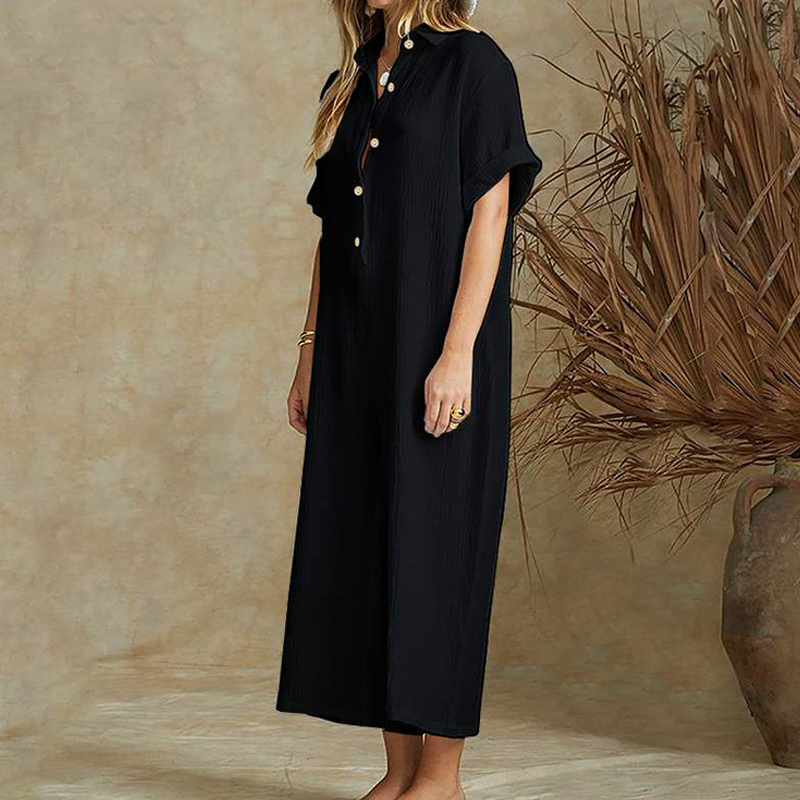 📦📦LAST DAY SAVE 49% ⏰Casual jumpsuit with short sleeves and wide legs for women