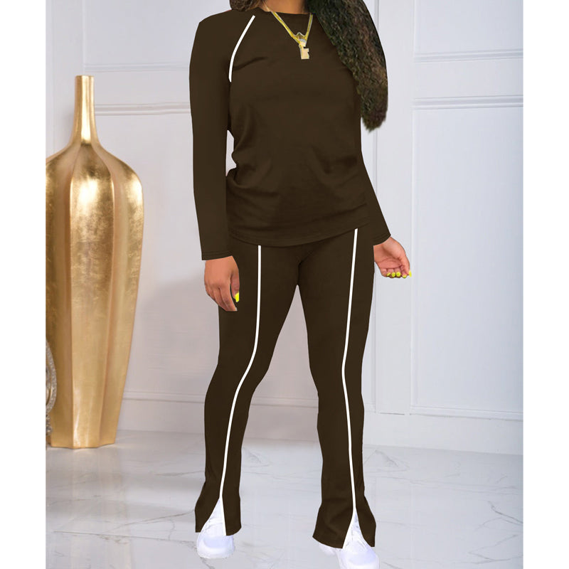 📦📦LAST DAY SAVE 49% ⏰Women's striped tracksuit