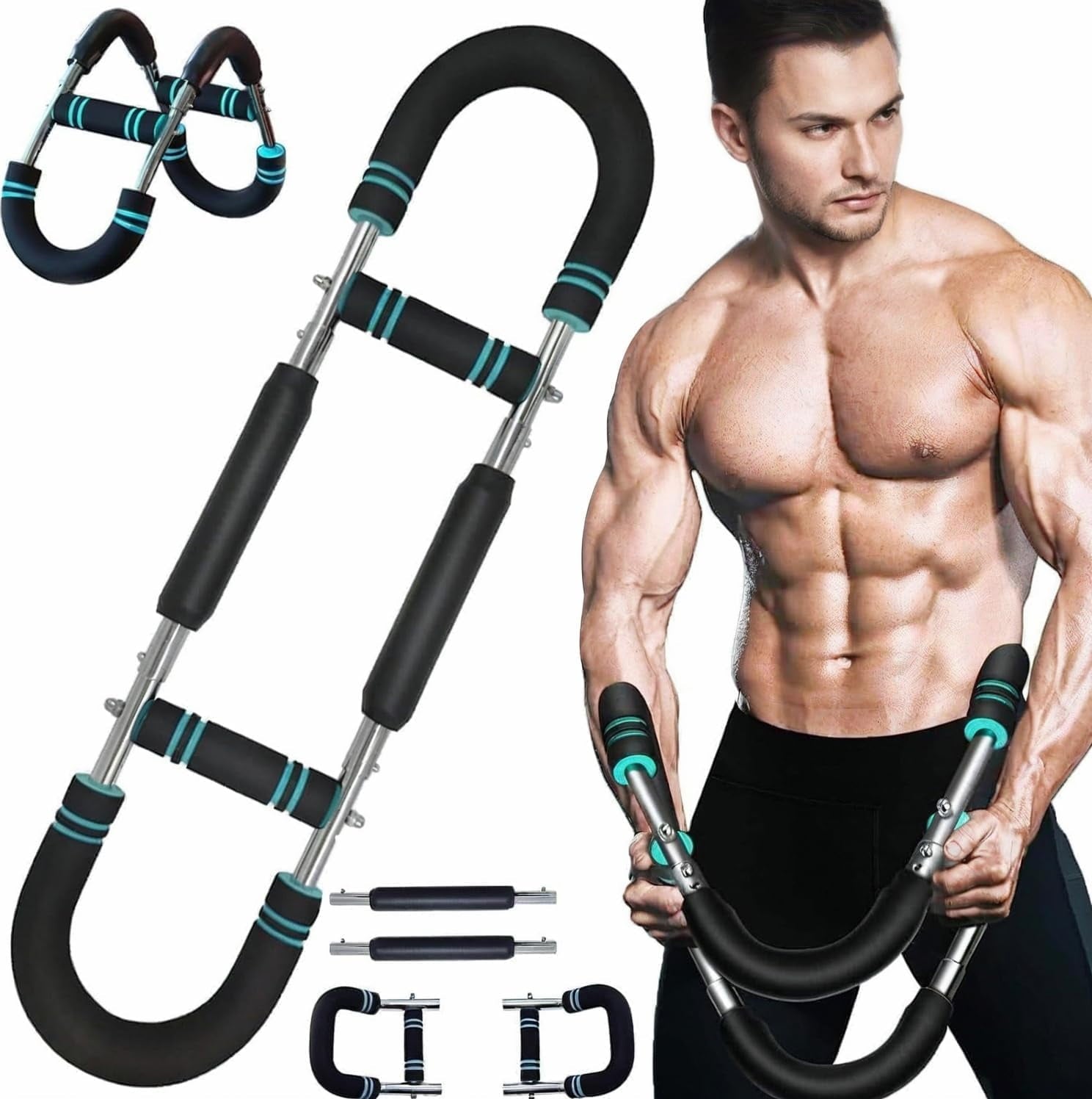 💪 Adjustable 60-110lb Home Dismantle Barbell
