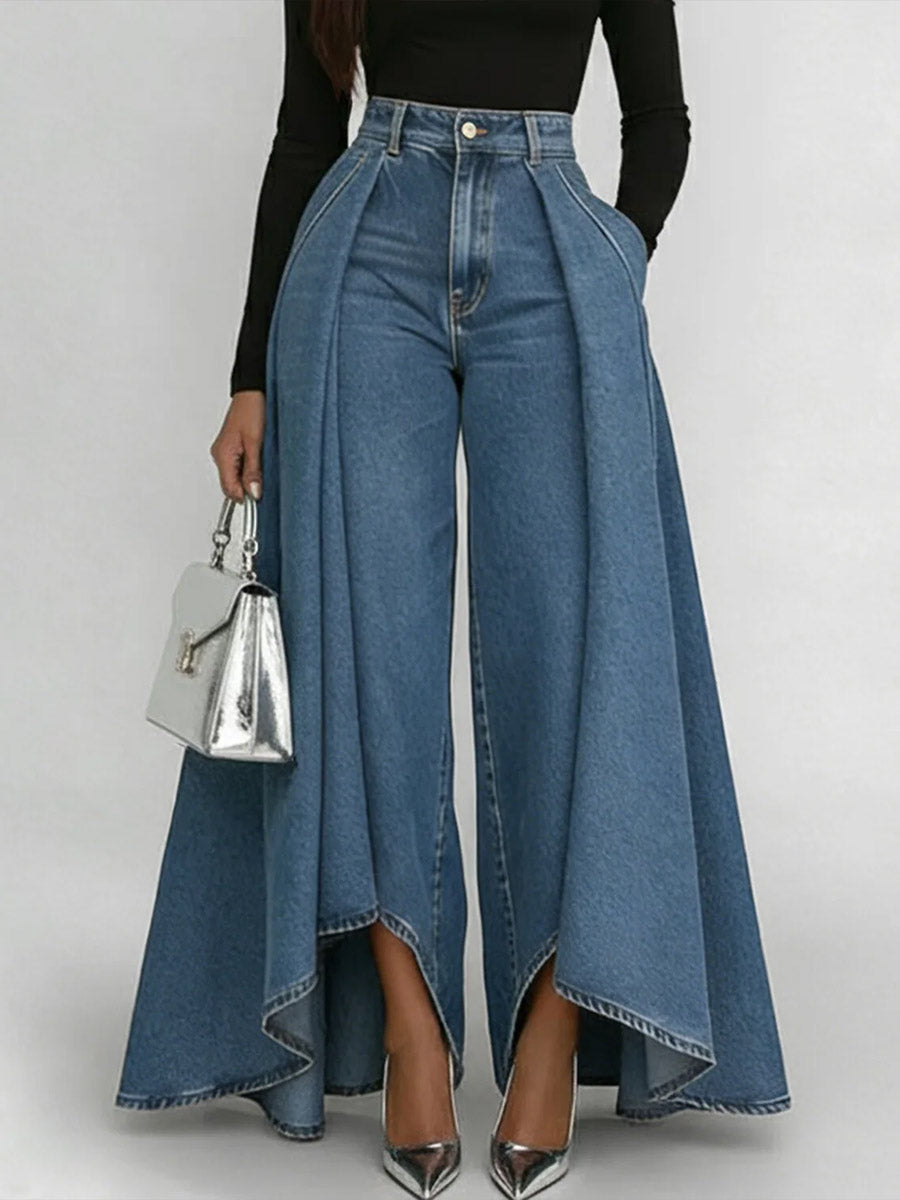 📦📦LAST DAY SAVE 49% ⏰Women's High-waisted Casual Loose-fitting Wide-leg Jeans
