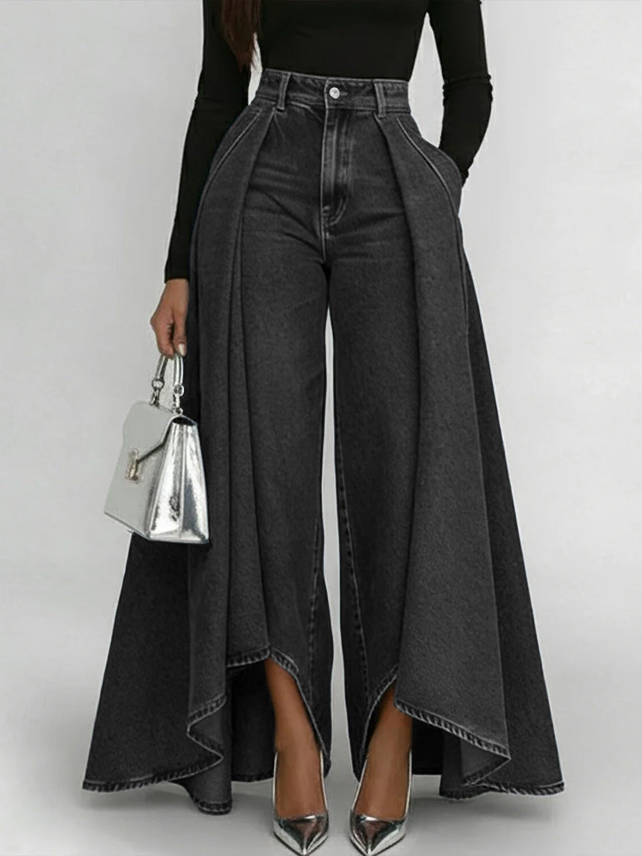 📦📦LAST DAY SAVE 49% ⏰Women's High-waisted Casual Loose-fitting Wide-leg Jeans