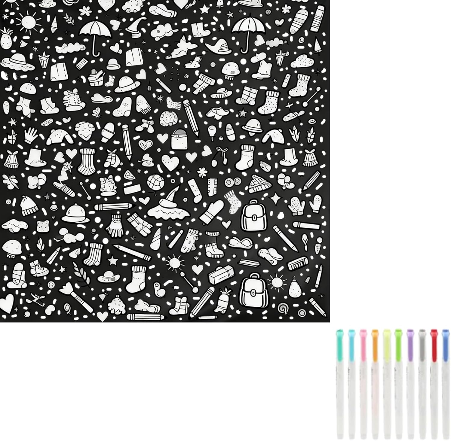 📦📦LAST DAY SAVE 49% 🧠The Attention Rebuilder-DIY Coloring Blanket