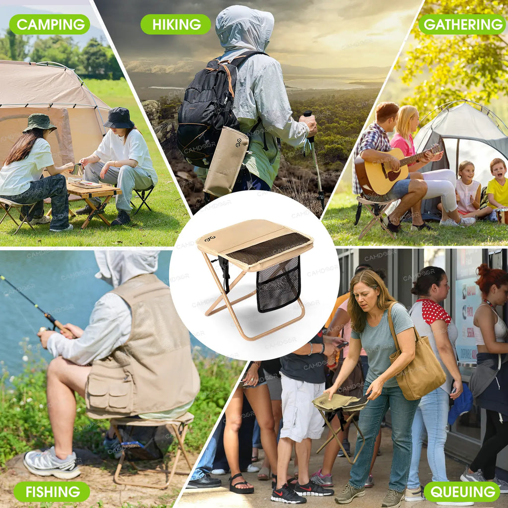 ⛺ 400lb Load Outdoor Folding Chair  🛍️
