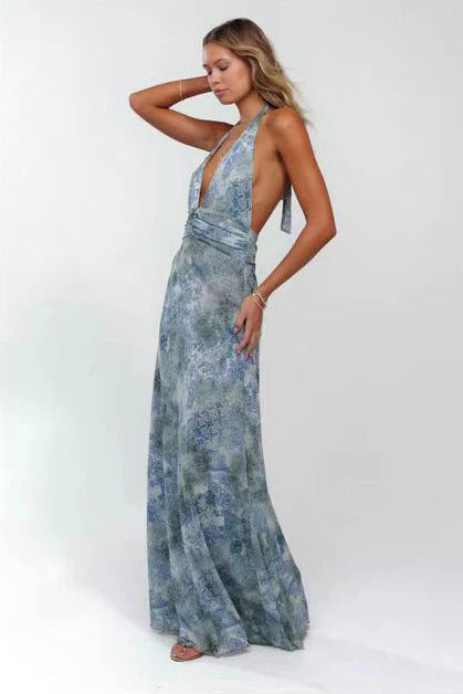 📦📦LAST DAY SAVE 49% ⏰Camoni Polka Dot Diary Maxi Dress