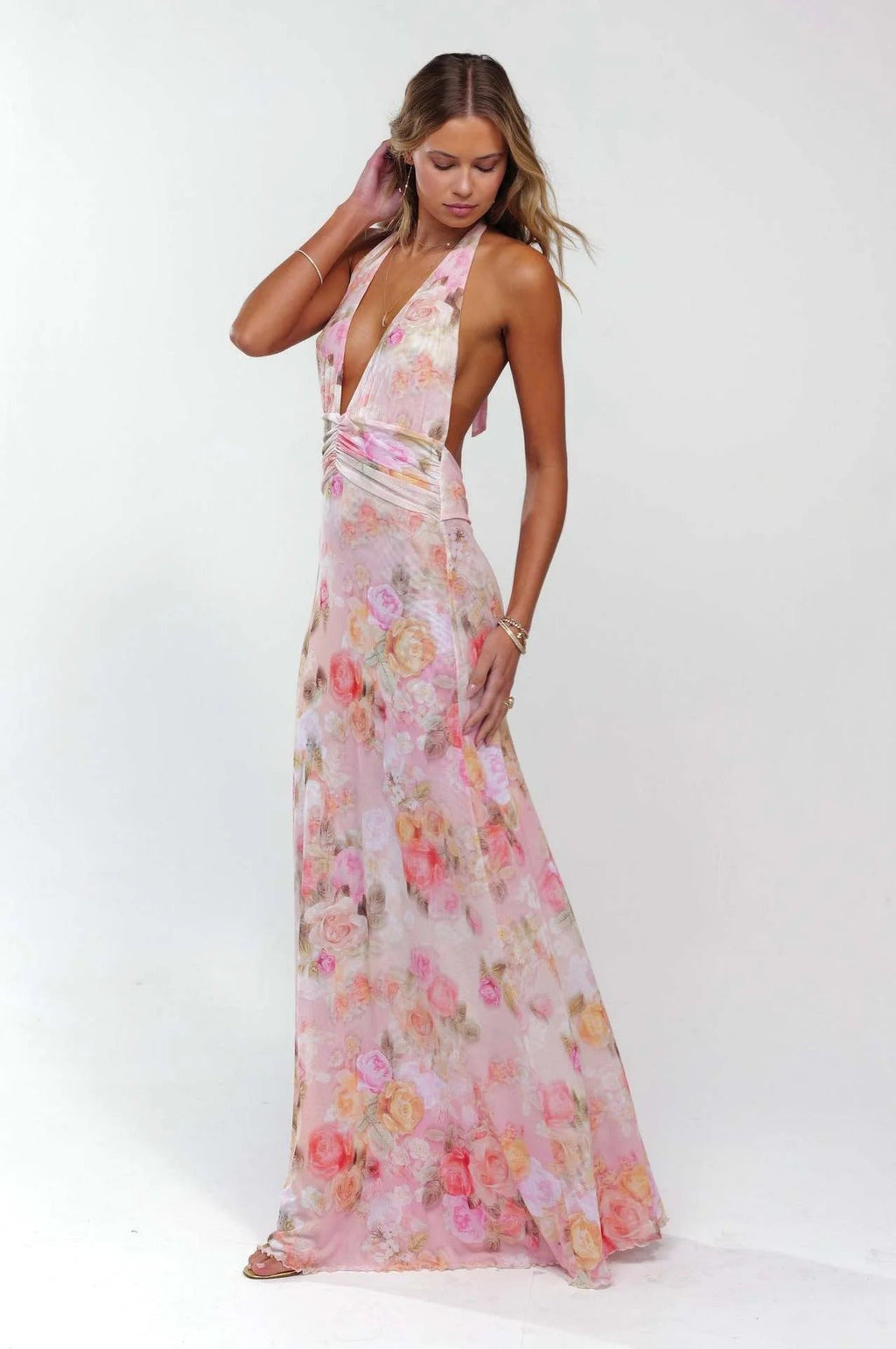 📦📦LAST DAY SAVE 49% ⏰Camoni Polka Dot Diary Maxi Dress