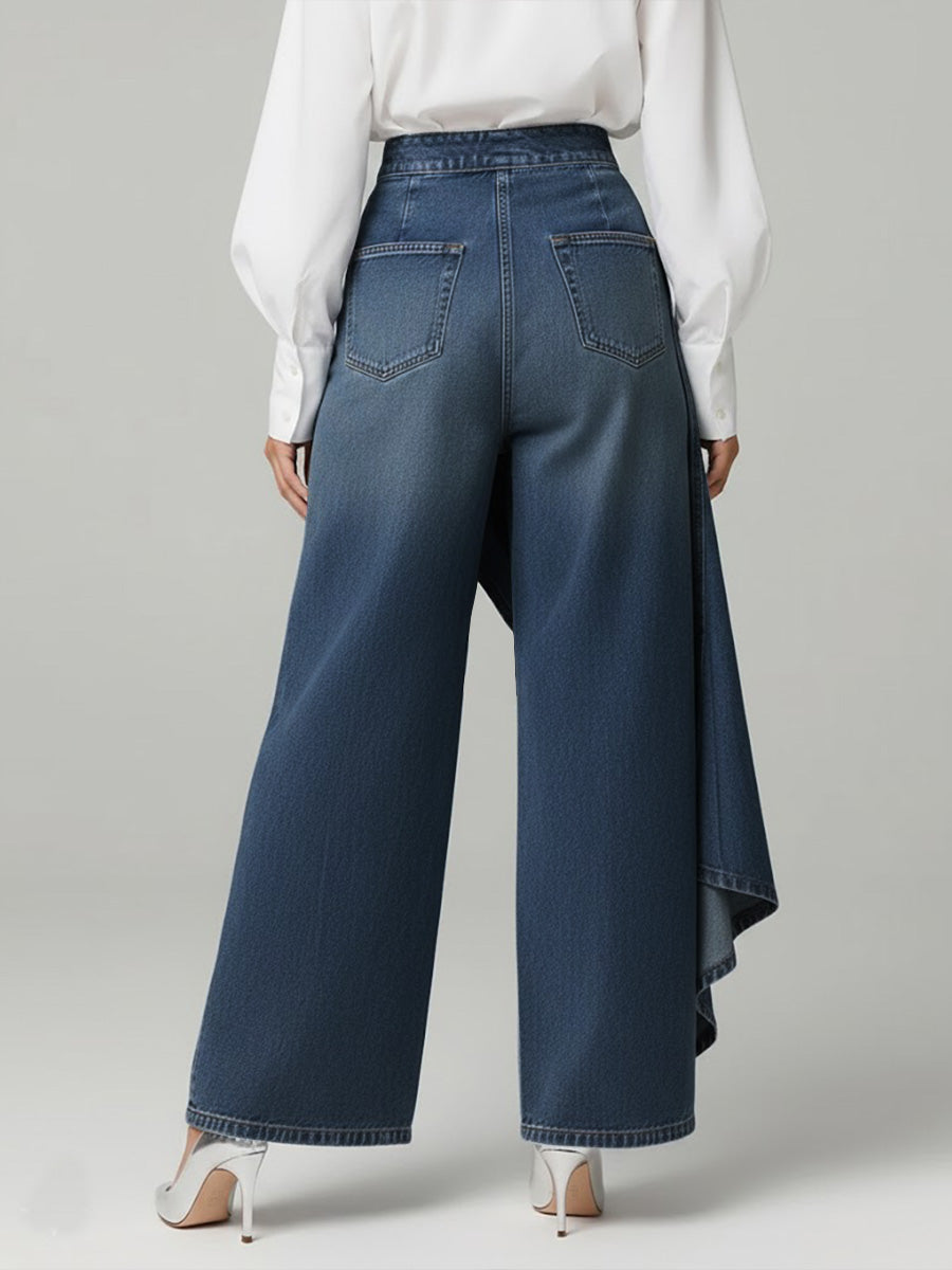 📦📦LAST DAY SAVE 49% ⏰Women's High-waisted Relaxed Fit Wide-leg Jeans With A Stylish Design.