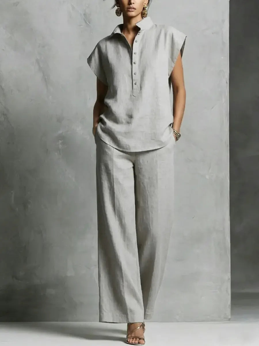 📦📦LAST DAY SAVE 49% ⏰Women's Simple And Comfortable Cotton-linen Set