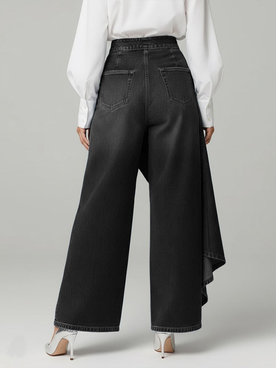 📦📦LAST DAY SAVE 49% ⏰Women's High-waisted Relaxed Fit Wide-leg Jeans With A Stylish Design.