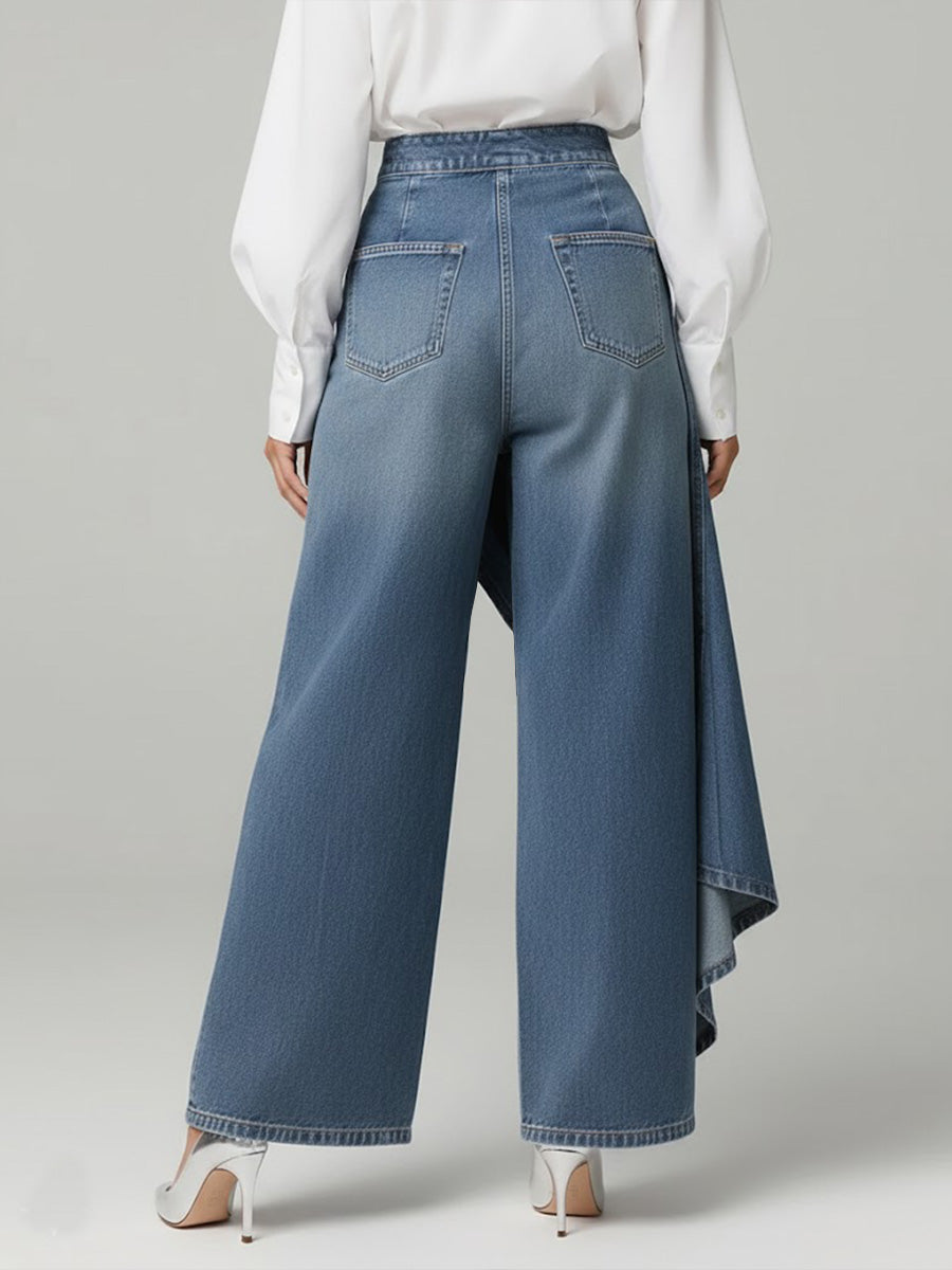 📦📦LAST DAY SAVE 49% ⏰Women's High-waisted Relaxed Fit Wide-leg Jeans With A Stylish Design.