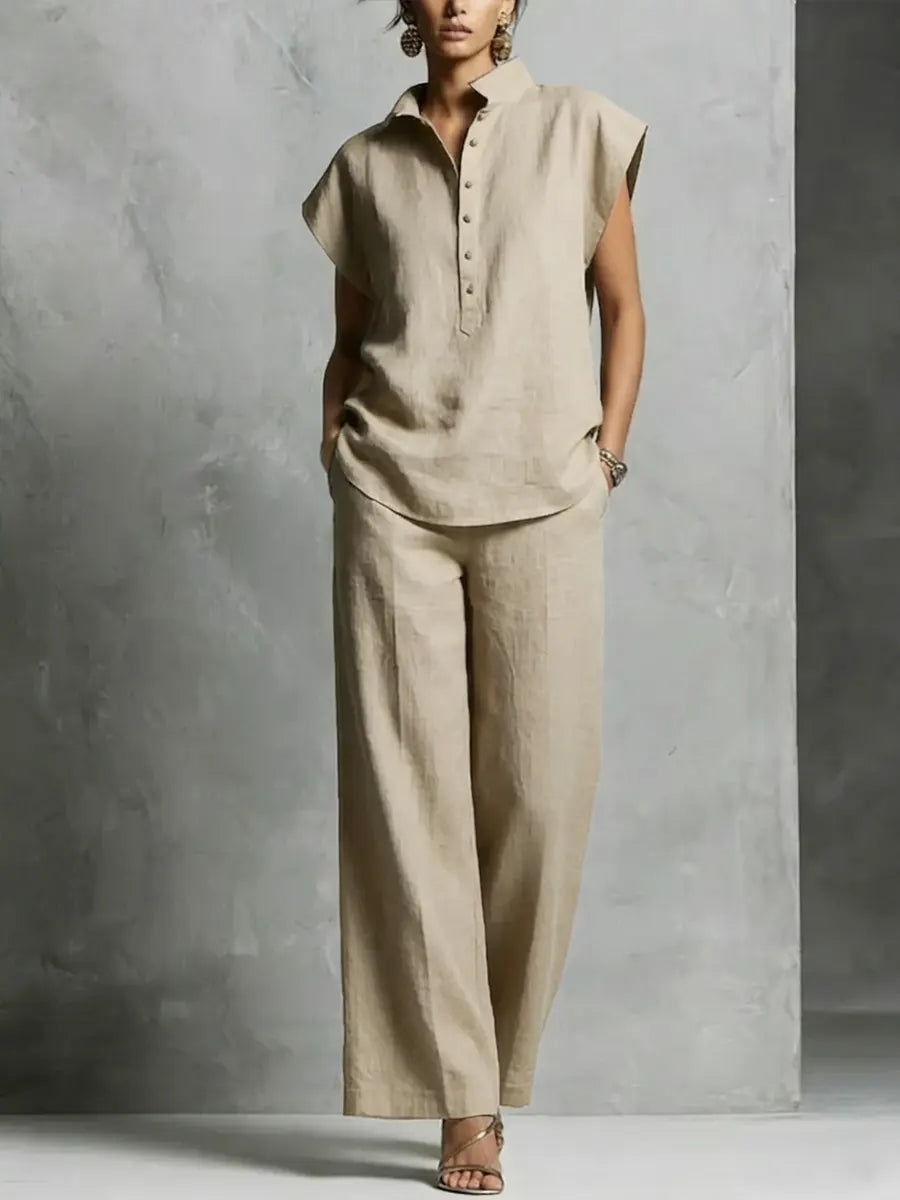 📦📦LAST DAY SAVE 49% ⏰Women's Simple And Comfortable Cotton-linen Set