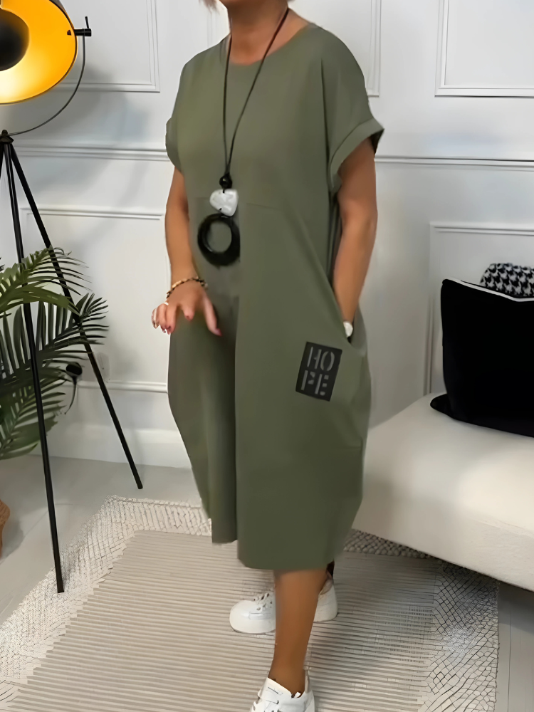 📦📦LAST DAY SAVE 49% ⏰2026 Women's Loose-fitting Printed Midi Dress