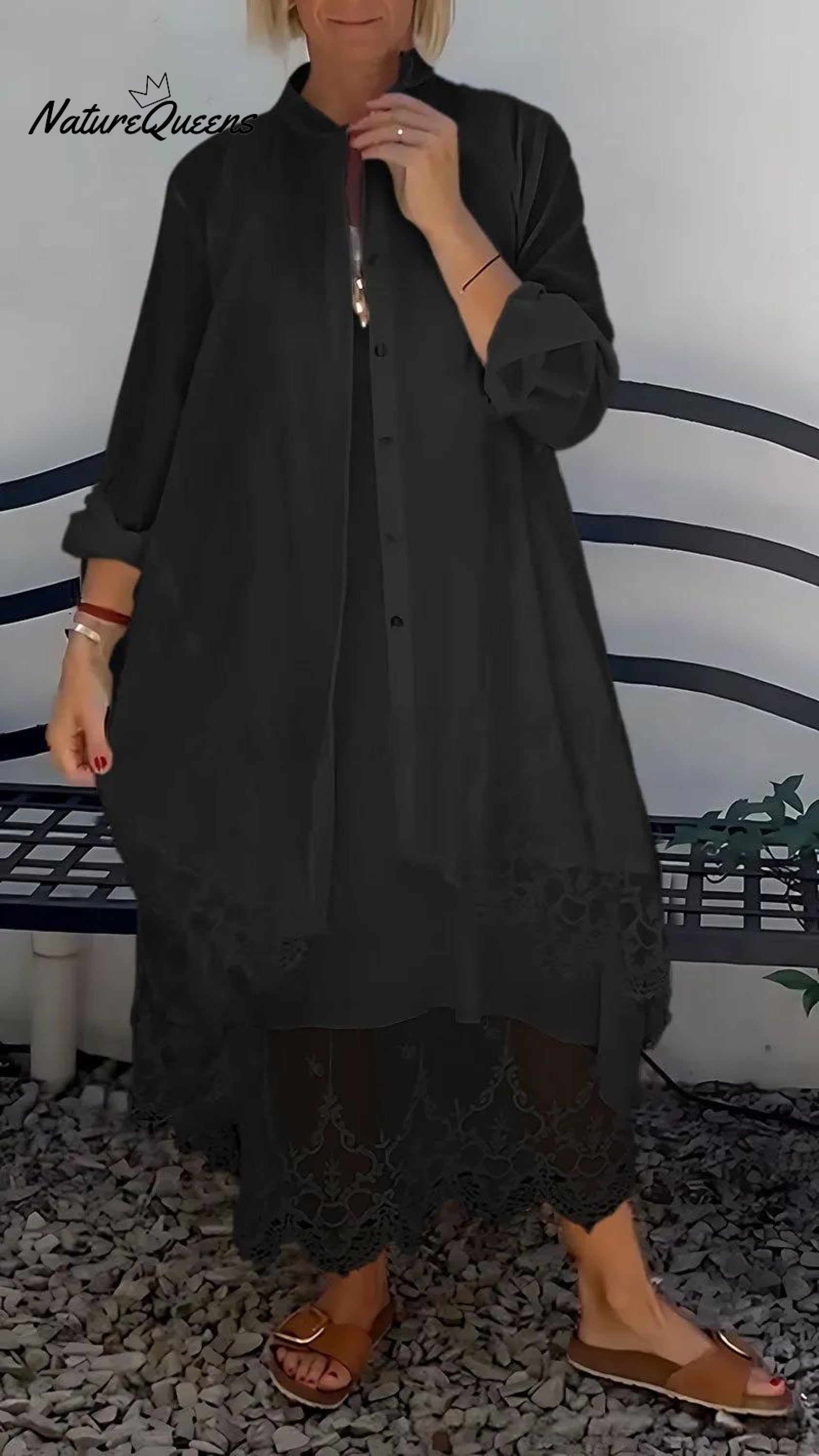 📦📦LAST DAY SAVE 49% ⏰Women's Lace Dress Suit（Dress and Cardigan）